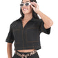 Urban Rebel Denim Crop Shirt