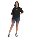 Urban Drift Line-Art Skull Oversized Tee