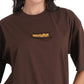 Cocoa Bloom Patchwork Oversized Tee