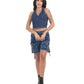 Off-Duty Denim Halter