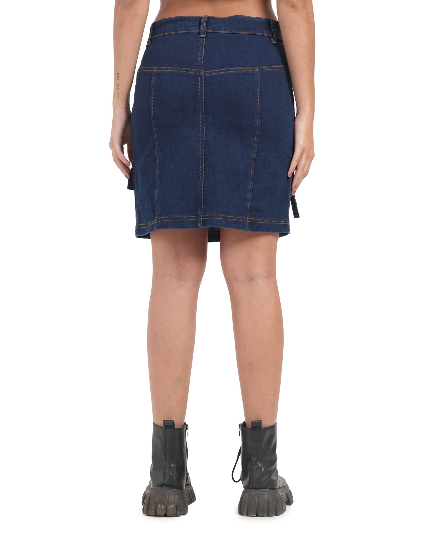 Midnight Utility Denim Mini