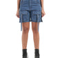 Pocket Pop Denim Shorts