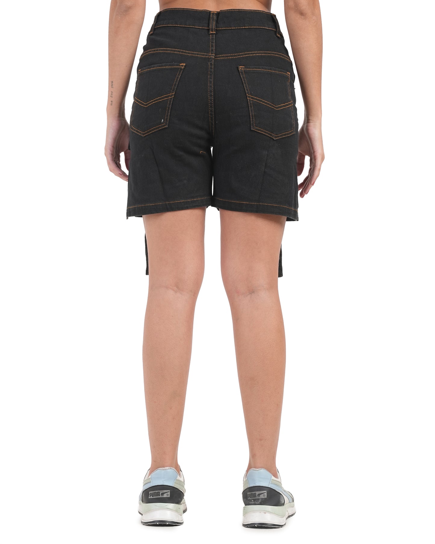 Utility Pocket Denim Cargo Shorts