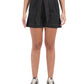 High-Waist Tie-Up Denim Shorts