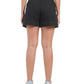 High-Waist Tie-Up Denim Shorts